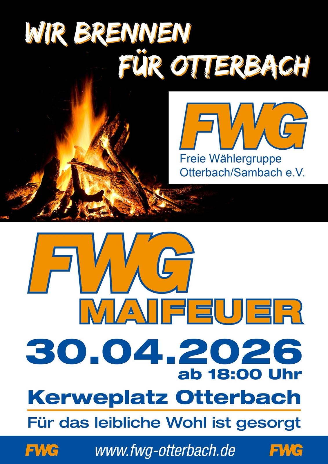 30.04.2026  | 18:00 Uhr FWG Maifeuer
