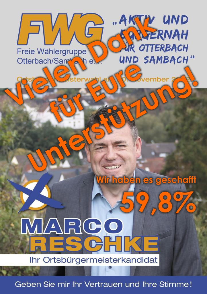 Der neue Ortsbürgermeister Marco Reschke